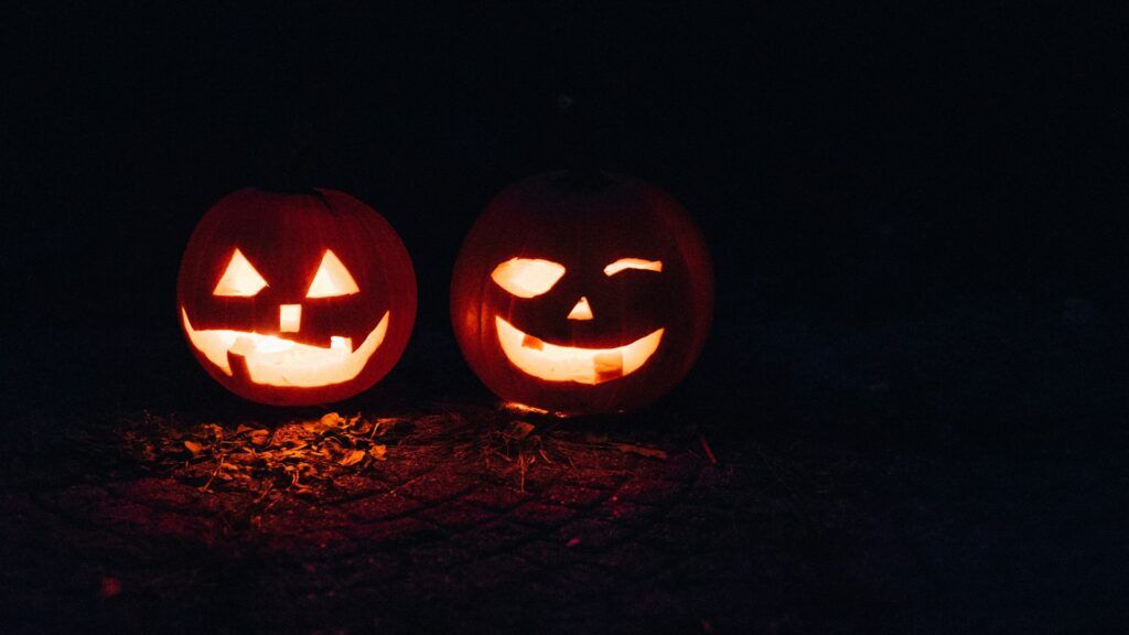 Jack-o-lanterns for Halloween